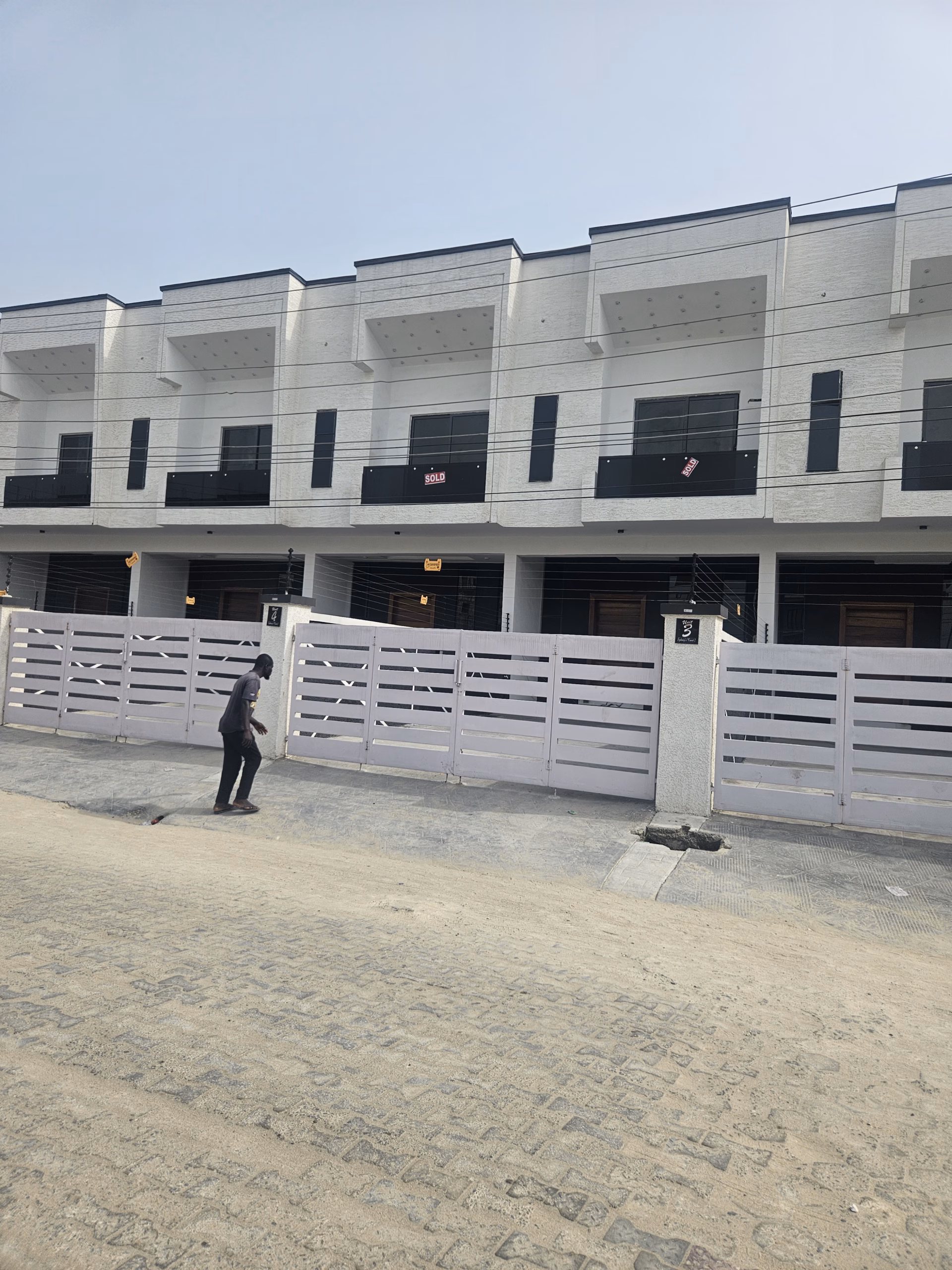 Modern Multi-Unit Townhouses