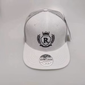 Royal Lagos Classic Cap – White & Grey