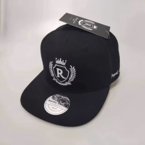 Royal Lagos Classic Cap – Black (White Logo)