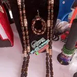 Coffee brown corporate/traditional bead neckpiece for men