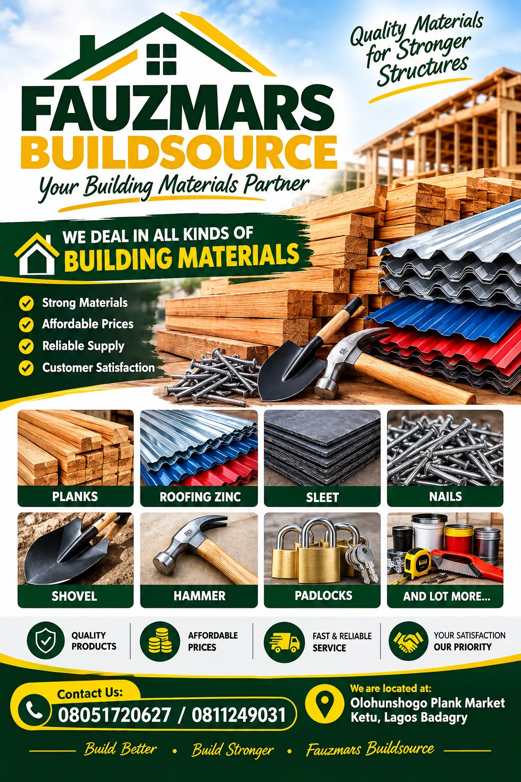 Building materials
