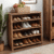 Wooden Shoe Rack 4-Tier