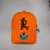 Royal Lagos Trucker Cap – Orange (Black R Monogram)